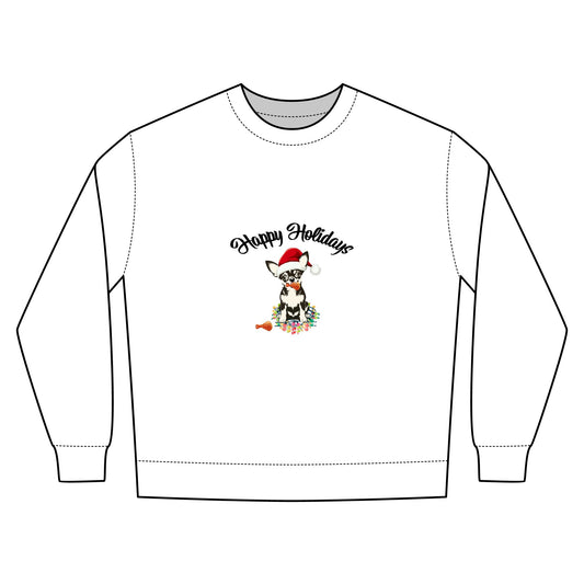 Happy Holidays Unisex Urban Crewneck Sweatshirt